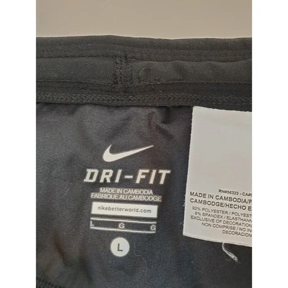 Nike Flash Running Tights 620063-010 Reflective Stay Warm Men's Size Large